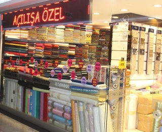İSTANBUL KUMAŞ PAZARI